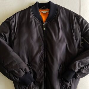 Stella McCartney Navy Bomber